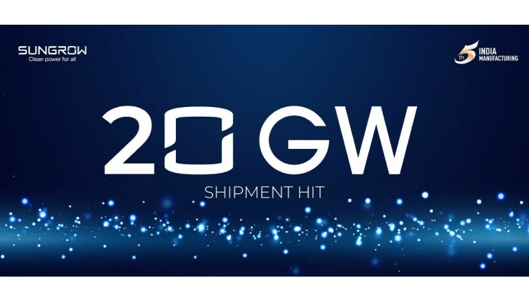 Sungrow achieves 20GW Shipment Milestone in India