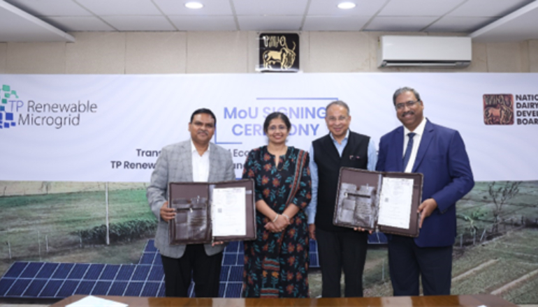 TPRMG, NDDB Partner to Solarize the Dairy Cooperative Sector